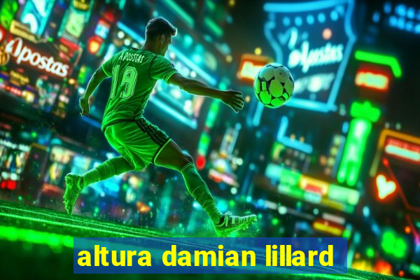 altura damian lillard